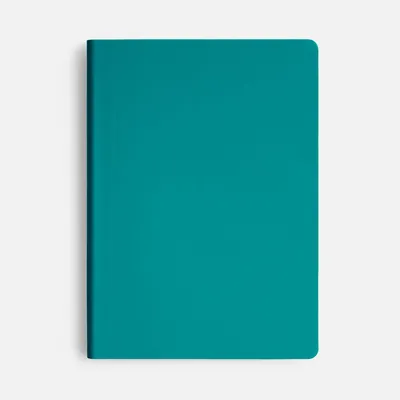 Ежедневник Flex Shall New, недатированный, бирюзовый — фото 3
