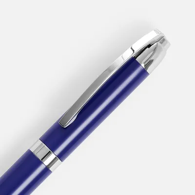 Ручка шариковая Razzo Chrome, ver.2, синий — фото 4