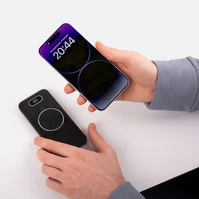 Аккумулятор Omni Qi 10000 мАч, ver.2, черный — фото 8