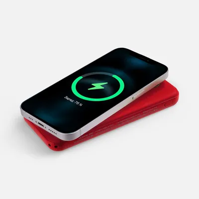 Аккумулятор Omni Qi 10000 мАч, ver.2, красный — фото 8