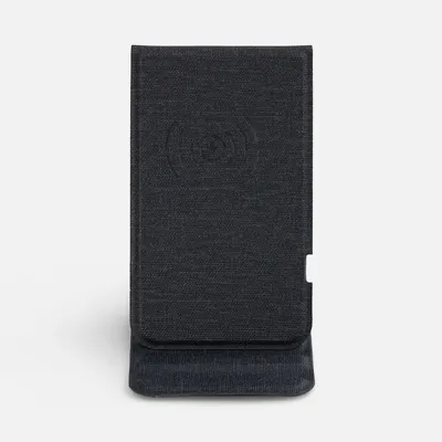 Подставка для смартфона с беспроводной зарядкой Kickstand, серая — фото 3