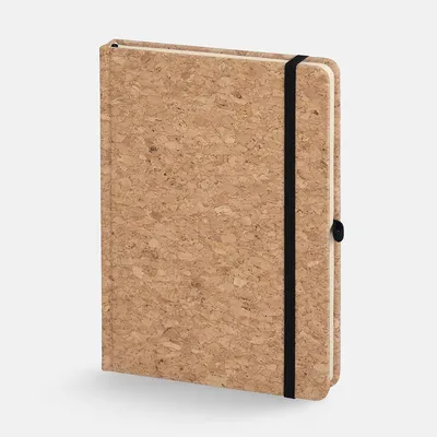 Блокнот Corkfolio, черный