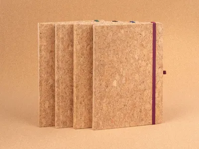 Блокнот Corkfolio, синий — фото 10