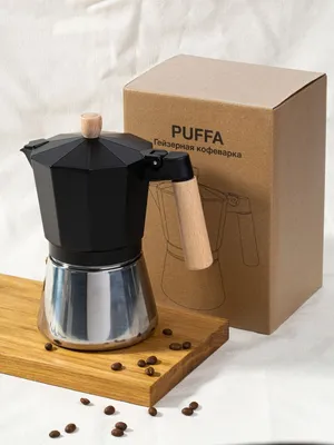 Гейзерная кофеварка Puffa — фото 10