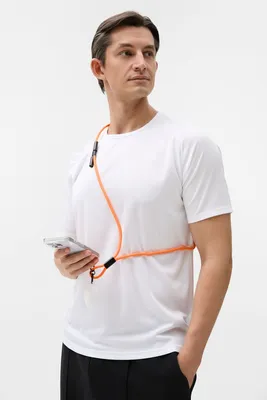 Кабель-ланьярд energyFlex Power Delivery 60 Вт, оранжевый — фото 4