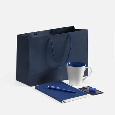 Набор Flat White, синий