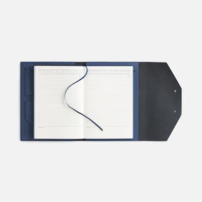 Ежедневник-органайзер Clean Slate, недатированный, синий — фото 11