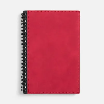 Ежедневник Notera Maxi, недатированный, красный