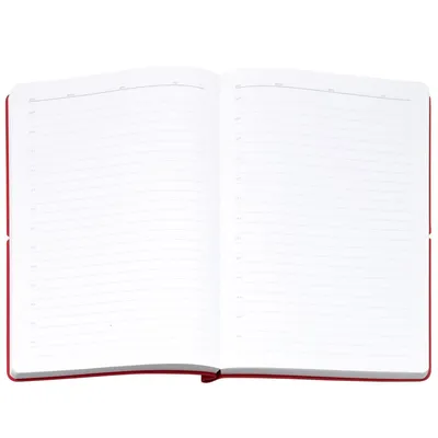 Ежедневник Flexpen Bright, недатированный, красный — фото 8