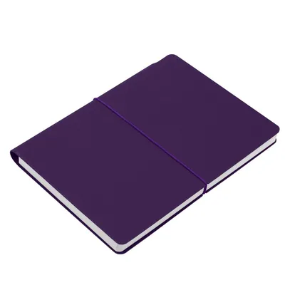 Ежедневник Flexpen Bright, недатированный, фиолетовый — фото 4