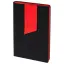 Ежедневник Bookmark, недатированный, черный с красным