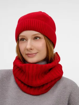 Шапка ComFleece, красная — фото 6