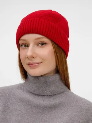 Шапка ComFleece, красная — фото 5