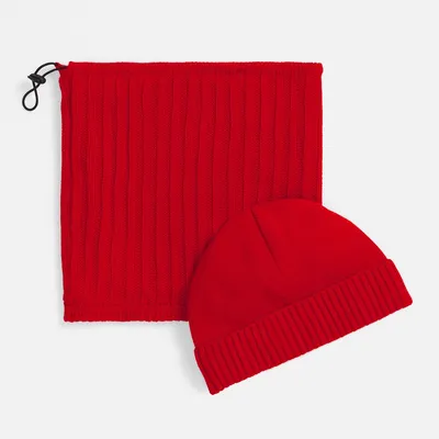 Шапка ComFleece, красная — фото 3