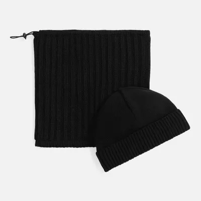 Шапка ComFleece, черная — фото 3