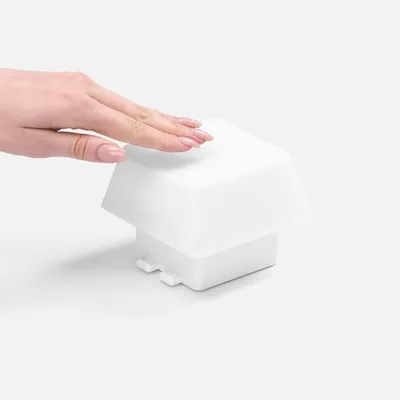 Светильник с подставкой для смартфона Knoppi, белый — фото 5
