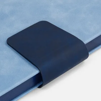 Ежедневник Grande Strap на заказ, датированный, голубой — фото 7