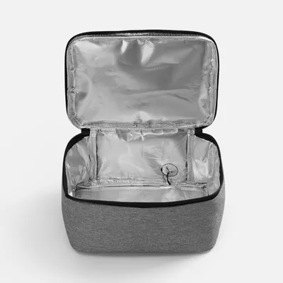Изотермическая сумка с функцией подогрева Oneworld, серая — фото 4