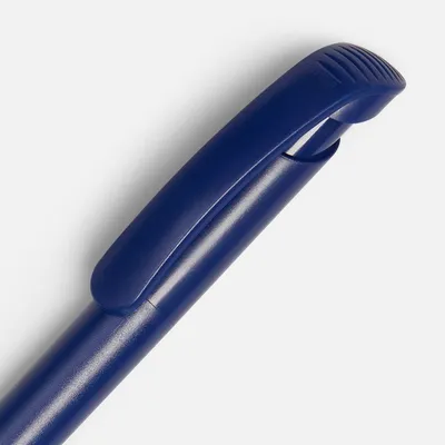 Ручка шариковая Clear Solid, синяя — фото 3