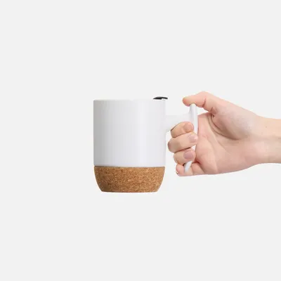 Кружка Corky Grip, белая — фото 3