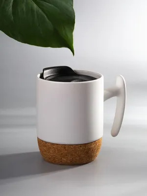Кружка Corky Grip, белая — фото 5