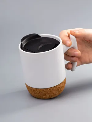 Кружка Corky Grip, белая — фото 6