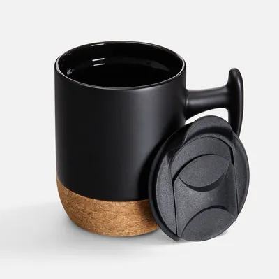 Кружка Corky Grip, черная — фото 2