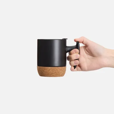 Кружка Corky Grip, черная — фото 3