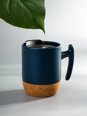 Кружка Corky Grip, синяя — фото 5