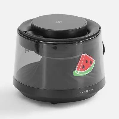 Bluetooth-колонка с подсветкой и беспроводной зарядкой Quantium, черная — фото 8