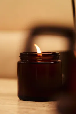 Свеча ароматическая Calore, кедр и кожа — фото 7