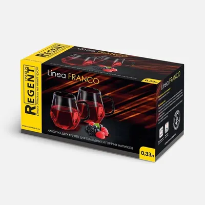 Набор из двух кружек Linea Franco — фото 2