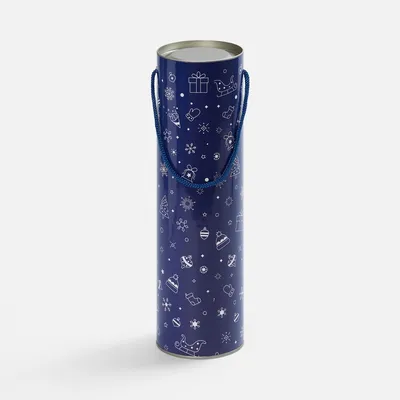 Тубус для бутылки Snowlace, синий