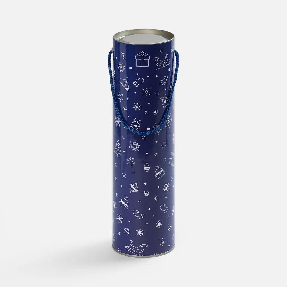 Тубус для бутылки Snowlace, синий