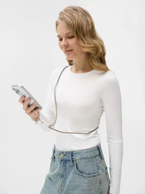 Кабель-ланьярд energyFlex Pro, серо-бежевый — фото 4