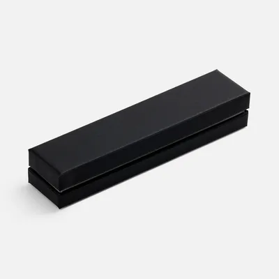 Ручка шариковая Blade Soft Touch в футляре, черная — фото 3