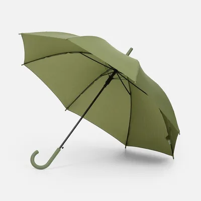 Зонт-трость Jolly Brolly, зеленый (хаки)