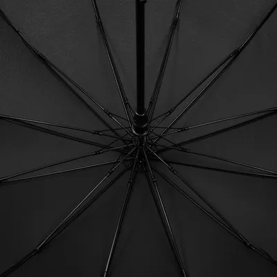 Зонт-трость Sombrella, черный — фото 3