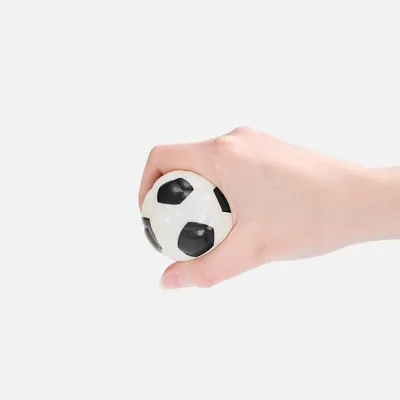Бутылка с антистрессом Footballer, синяя — фото 6