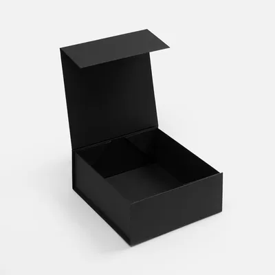 Коробка складная Quadra Fold, черная — фото 3