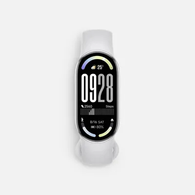 Фитнес-браслет Xiaomi Smart Band 10, серебристый — фото 2