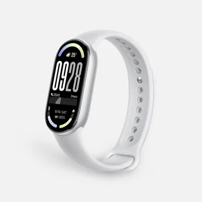 Фитнес-браслет Xiaomi Smart Band 10, серебристый — фото 1