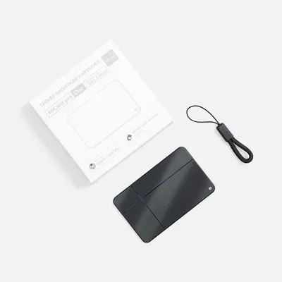 Электронная визитка-трекер MiCard Pro Duo, черная — фото 6