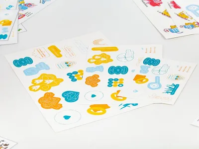 Наклейки бумажные Sticker Pack на заказ, M — фото 4