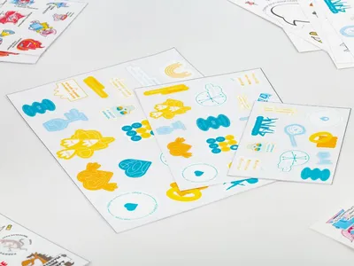 Наклейки UV-DTF Sticker Pack на заказ, M — фото 6