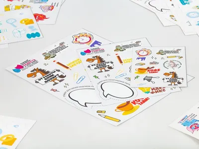 Наклейки UV-DTF Sticker Pack на заказ, L — фото 5