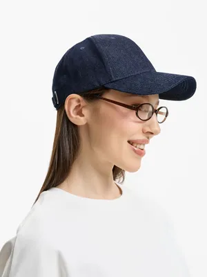 Бейсболка Denimate, темно-синяя — фото 9