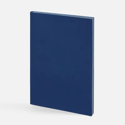 Ежедневник Flat ver.2, недатированный, синий