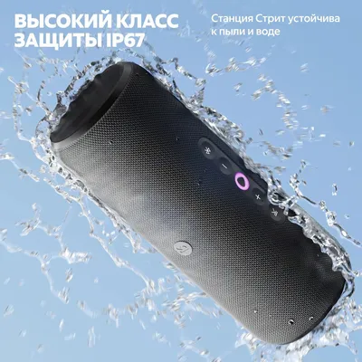 Умная колонка «Яндекс Станция Стрит», черная — фото 9