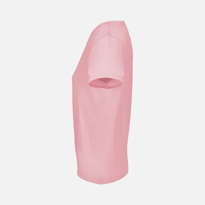 Футболка женская Regent Women с V-образным вырезом, розовая (candy) — фото 3